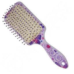 Salon Массажная расчёска, пластиковые зубцы 338-69087B, в ассортименте