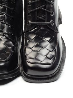 01-CYY11-1 BLACK Ботинки демисезонные женские (натуральная кожа, байка) - Фабричный китай фото 17