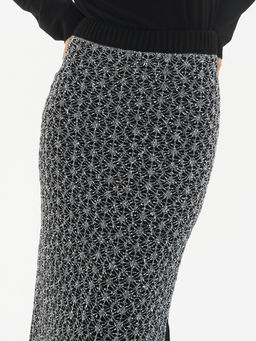 Юбка л1430 голубой - Стим фото 19