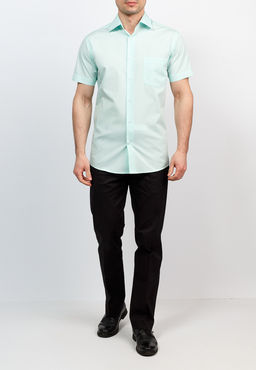 Сорочка мужская короткий рукав GREG 410/309/FR MINT/Z  фото 6