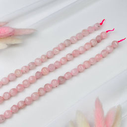 Бусины для украшений из Розового кварца 37 см