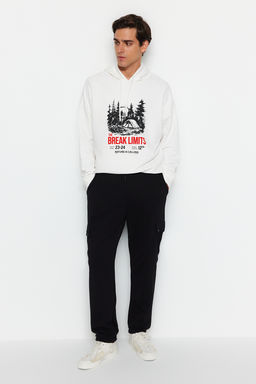 TRENDYOL MAN Siyah Oversize/Genis Kesim Kargo Cepli Jogger Esofman Alt? TMNAW24EA00016 - Trendyolmilla фото 2