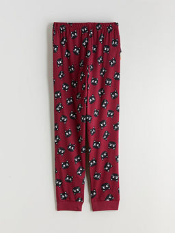 Beli Lastikli Desenli Kad?n Jogger Pijama Alt?