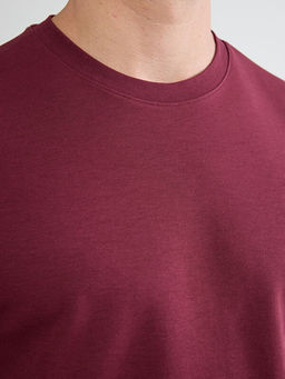 Bisiklet Yaka Uzun Kollu Erkek Ti??rt