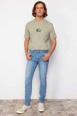 Mavi Skinny Fit Dar Kesim Esnek Kumas Jeans Kot Pantolon TMNSS24JE00016