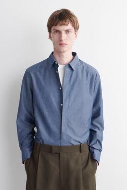 CAMISA DE CHAMBRAY DE MANGA LARGA - H&m фото 2