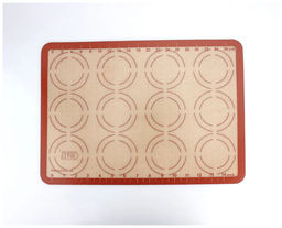 51192 GIPFEL Коврик для выпечки ECO 42x29,5 см, армированный, с разметкой. Материал: силикон, стекло