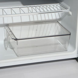 Контейнер для холодильника с крышкой и ручкой RICCO, пластик, 32×20,5×10 см, прозрачный