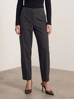 Y?ksek Bel Havu? Kesim Kad?n Pantolon