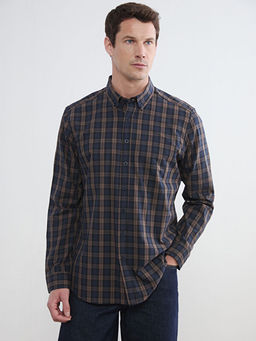 Regular Fit Ekose Erkek G?mlek