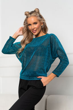 Блуза Open Style 6581 голубой