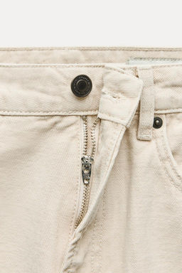 ZW COLLECTION STRAIGHT-LEG MID-RISE JEANS - Zara фото 7