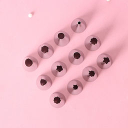 Набор насадок кондитерских, d=1,8 см, 12 шт - Simaland фото 3