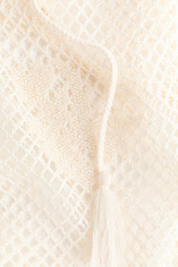 Vestido halter efecto crochet con cuentas - H&m фото 4