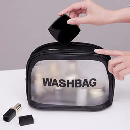 Kristaller Косметичка Washbag crescent, чёрный фото 7