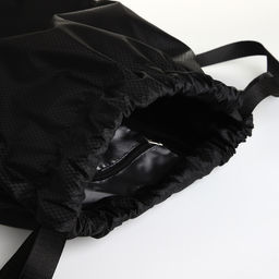 Мешок для обуви большой на стяжке, цвет чёрный