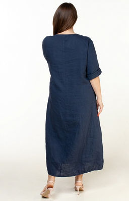 Платье умягченный лен 100%