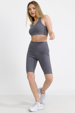 Женские велосипедки в рубчик-лапша Happy Fox  фото 19