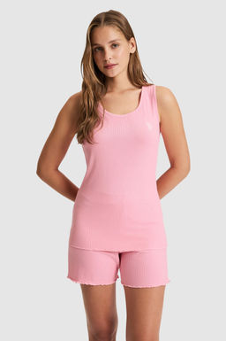 Kad_n Pembe Pijama Tak_m_