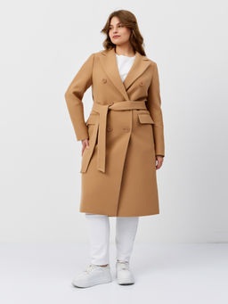 Пальто женское демисезонное 25775 (вино) - Kankan фото 29