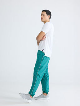 Loose Fit ?eritli Erkek Jogger E?ofman Alt?