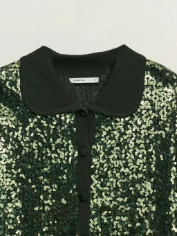 Кардиган с пайетками из вискозы / Zarina