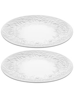 Набор тарелок для закуски 2 пр. 23*23*2,5 см Тюльпаны, фарфор - Elan gallery фото 4