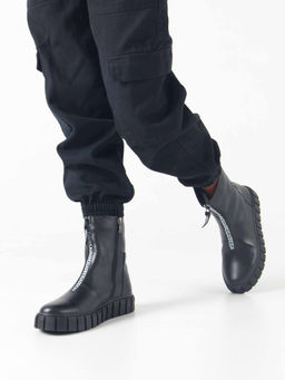 Ботинки 365.L.1918bl.Black/Шерсть