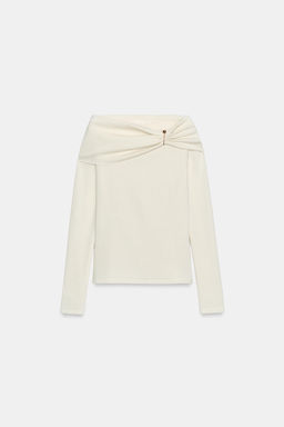 TOP SOFT HEBILLA / Crudo - Zara фото 7