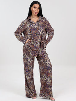 533 ЖЕНСКИЙ КОСТЮМ (брюки) (Светло-синий) - А-дина фото 2