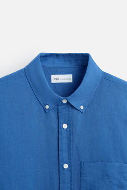 LINEN/COTTON SHIRT - Zara фото 25