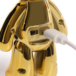 Супербол Мишка Флай, летает, работает от аккумулятора, цвет золотой - Автоград фото 5