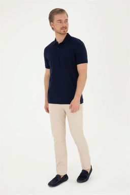 U. S. Polo Assn / Мужская темно-синяя футболка - U.s. polo assn фото 4