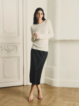 Юбка миди с блестками / Zarina