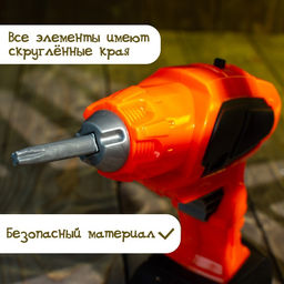 Шуруповёрт Умелец Я, работает от батареек - Woow toys фото 4