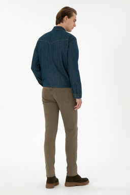 Мужские коричневые джинсовые брюки Неожиданная скидка в корзине - U.s. polo assn фото 4