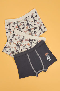 Erkek _ocuk 3l_ Boxer Tak_m
