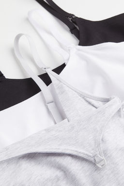 MAMA Pack de 3 tops de lactancia - H&m фото 3