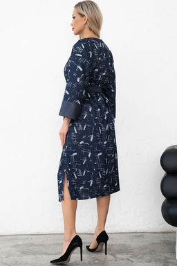 Платье Леди (синий) Р11-2013/2 - Николь фото 7
