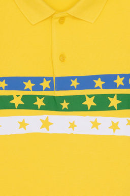 U. S. Polo Assn Темно-желтая футболка-поло для мальчика - U.s. polo assn фото 3