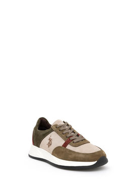 Мужская бежевая спортивная обувь - U.s. polo assn фото 12