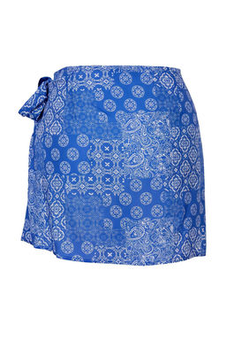 Mavi-_ok Renkli Etnik K_sa / Mini Dokuma 100% Polyester/Pamuk Etek TBESS26ET00020 - Trendyolmilla фото 6