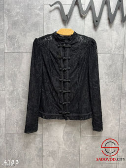 Кружевная блуза на пуговицах - Bruno фото 3