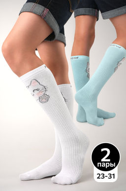 Гольфы для девочки 2 пары Happyfox