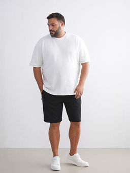 B?y?k Beden Beli Lastikli Erkek Spor ?ort