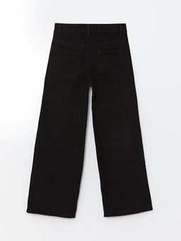 Wideleg K?z ?ocuk Jean Pantolon