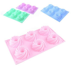 Силиконовая форма "Зефирки в ассортименте" (3083)