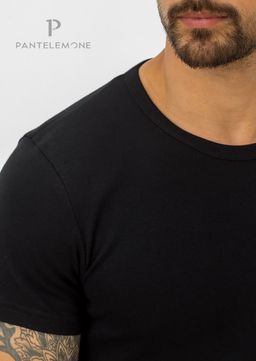 Футболка мужская MF-003 Черный - Pantelemone фото 5