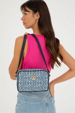 U. S. Polo Assn / Женская джинсовая сумка через плечо - U.s. polo assn фото 2