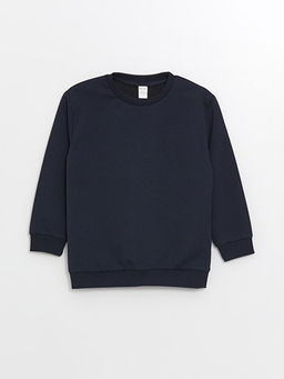 Bisiklet Yaka Uzun Kollu Erkek Bebek Kazak